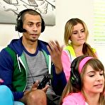 First pic of CFNM Gamer Babes Sharing The One Hard Cock - FAPCAT