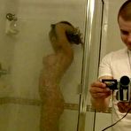 Second pic of Sexy Big Titted Chick Recorded Inside Shower By BF - FAPCAT