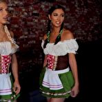 Second pic of Two Lusty Sporty Babes Abella Danger And Gianna Dior Share A Massive Dick - FAPCAT