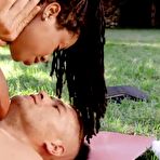 Third pic of Sporty Ebony Babe Kira Noir Screwed Hard By A Huge White Cock - FAPCAT