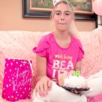 Second pic of Hairy Pussy Babe Stroking Cock - FAPCAT