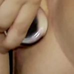 Third pic of Horny Babe Lara-Shy Plays With A Glass Dildo - FAPCAT