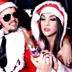 Second pic of Petite German Girl Lullu Gun Offers Her Mouth And Pussy During Christmas - FAPCAT