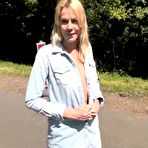 Second pic of Blonde Babe Gets Assfucked In Public!! - FAPCAT