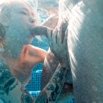 First pic of Cute Blonde Skinny Dip Pool Sex - FAPCAT