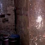 Fourth pic of Blond sadism & masochism marionette played in fuckbox while tied like a hog