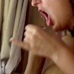 Fourth pic of Black-Haired is about to get torn up rock-hard in a lil' building, while her buddy is sleeping