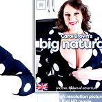 Fourth pic of Naturally big breasted Carol Brown shows off her beautiful dress, and then some... - Free Mature.nl content