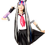 First pic of Lola Fae Dangaropa Ibuki Mioda VR Cosplay X - Cherry Nudes