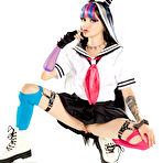 Second pic of Lola Fae Dangaropa Ibuki Mioda VR Cosplay X - Cherry Nudes