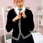 First pic of Zoey King layered-nylons