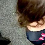 Second pic of Pretty Latina takes facial on small titties - AmateurPorn