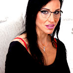 Fourth pic of Hot MILF Sofi works out with her strapping stepson - Free Mature.nl content