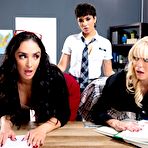 First pic of Serene Siren, Sheena Ryder, Brooklyn Gray SCHOOLED!: STUDENT PRESIDENT