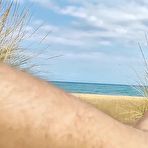 Second pic of Exhibitionist Wife Fucks on Beach for passers-by to see - AmateurPorn