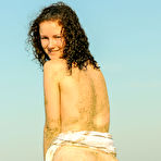 Third pic of Christina F in Sand On My Skin by Stunning 18 | Erotic Beauties
