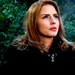 First pic of Russian Smokers | Absolutely stunning lady is smoking two long cigarettes in the park