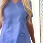 First pic of Drop dead gorgeous nurse taking a break at work - AmateurPorn