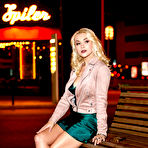 First pic of Marilyn Sugar devours her date's impressive black boner