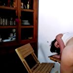 Third pic of Aroused teen fingers herself on the table - AmateurPorn