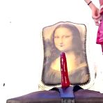 First pic of Webcam stocking blonde girl dildo ride and dildo fetish - AmateurPorn