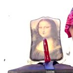 Fourth pic of Webcam stocking blonde girl dildo ride and dildo fetish - AmateurPorn