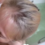 Third pic of Interrupting her bath for a quick blowjob - AmateurPorn