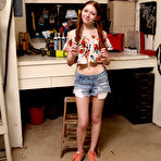 First pic of Myra Glasford in Work Shop by ALS Scan | Erotic Beauties