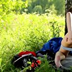 Second pic of Curious teen discovers her hairy body - AmateurPorn