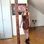 First pic of bound-ticklish-girl | Melina and Steffie - Cowboy and Indians Part 1 of 6