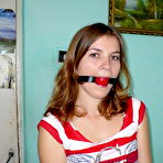 Second pic of GagGirls.com | GG05 - Ela at home