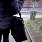 Second pic of Public Agent Celeb Lookalike Sereyna Gomez Banged On Stairs - AmateurPorn