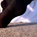 Fourth pic of Mistress Ava Black | Back home for some foot play
