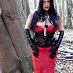 Third pic of Fetish Lady Angelina | Rubber Forest Video 1
