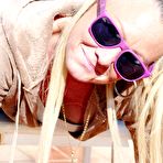 Fourth pic of Natalie K Outside anal toy