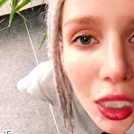 Fourth pic of POV DEEP BLOWJOB, naturalist gets dick in mouth - RedFox/Red Fox - AmateurPorn