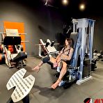Third pic of LuzyZZZ Solo Masturbation at the Gym