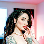 Second pic of Arabelle Raphael sucks and fucks the man who interviews her