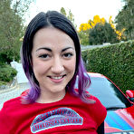 First pic of Lily Adams Naked in a Car