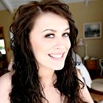 First pic of Leanne Crow: Naughty brunette Leanne Crow stripping... - Babes and Pornstars