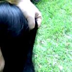 First pic of Dirty Angelina | Outdoor Latex Blowjob & Handjob with Red Nails &ndash; Fuck my nasty Mouth &ndash; Cum in my Mouth