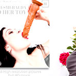 Fourth pic of When naughty MILF Esmeralda O. is alone the toys come out - Mature.nl