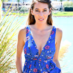 First pic of Raye Strips by the Lake is american - 12 Photos Nude Pictures @ Nudems