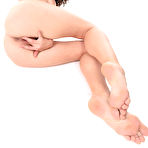 Third pic of Spanish beauty Gia Ren stripping and teasing