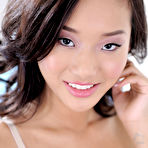 First pic of Seductive Asian brunette slides her panties to the side to masturbate - IamXXX.com
