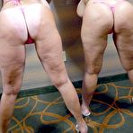 Second pic of Mature porn stars Kayla Kleevage and Claudia Marie share a lesbian kiss | NakedWomenPhotos.net