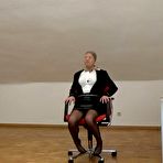 Third pic of bound-ticklish-girl | Meryl - New prisoner in the office Teil 2 von 8