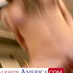 Third pic of Naughty America: Sexy and cute Rachel Roxxx gets her pussy pumped on PornHD - AmateurPorn