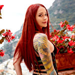 Second pic of Purple Bitch Inked Babe Spreads