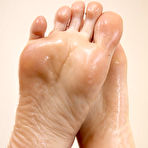 Fourth pic of Kim Toy Oily Feet Photoset - Foot Fetish Daily: The #1 Foot Fetish Site on the Internet